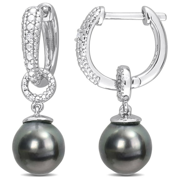Everly Women's Cultured Pearl Sterling Silver Earrings
