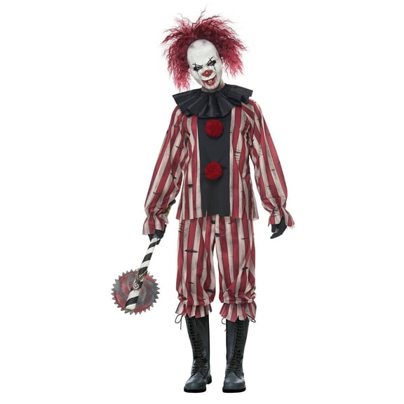 Plus Size Nightmare Clown Costume for Men