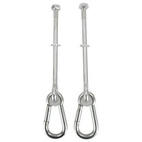 Swing Set Stuff Inc. 3/8" X 6" Swing Hanger with Spring Clip Pair
