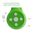 thumbnail image 2 of Cascos Bluetooth inalámbricos para niños YUSONIC, con 15 horas de reproducción y puerto de compartición, color verde, 2 of 3