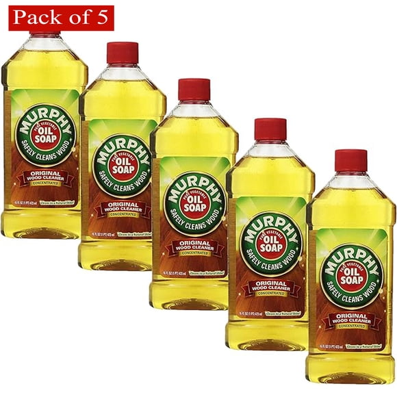 Murphy Savon à l'Huile, Formule Originale 16 fl oz (473 ml) - Lot de 5