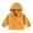 .Yellow, variant on Agkizg Boys Waterproof Hooded Zip Up Jacket Lightweight Outdoor Casual Fall Coat