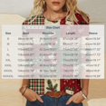 thumbnail image 3 of Oksale Plus Size Christmas Tops for Women 3/4 Sleeve Soft Lightweight Crewneck Tees Santa Claus Graphic Tshirts Fall Fashion Tees Multicolor 2XL, 3 of 5