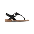 thumbnail image 2 of Style & Co. Womens Blairee Block Heel Faux Leather Thong Sandals, 2 of 3