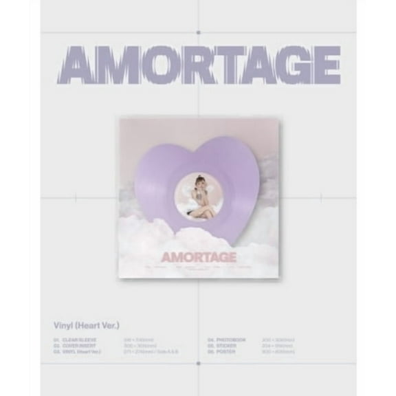 Jisoo - Amortage - Heart Version - incl. Photobook, Sticker   Poster - Music & Performance - Vinyl