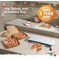 thumbnail image 4 of NESCO VS-12, Deluxe Vacuum Sealer with Bag Starter Kit and Viewing Lid, Compact Design, Silver, 4 of 6