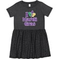 thumbnail image 3 of Inktastic I Love Mardi Gras Girls Toddler Dress, 3 of 5