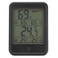 thumbnail image 2 of Termómetro de Hábita, Luz de Fondo del Termómetro Digital Que Función Con Operación de Batería Portátil para Lugares de Control de Temperatura para El Hogar, 2 of 7