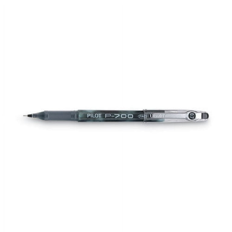 Precise P-700 Gel Pen, Stick, Fine 0.7 mm, Black Ink, Black Barrel, Dozen Precise P-700 Gel Pen, Stick, Fine 0.7 mm, Black Ink, Black Barrel, Dozen