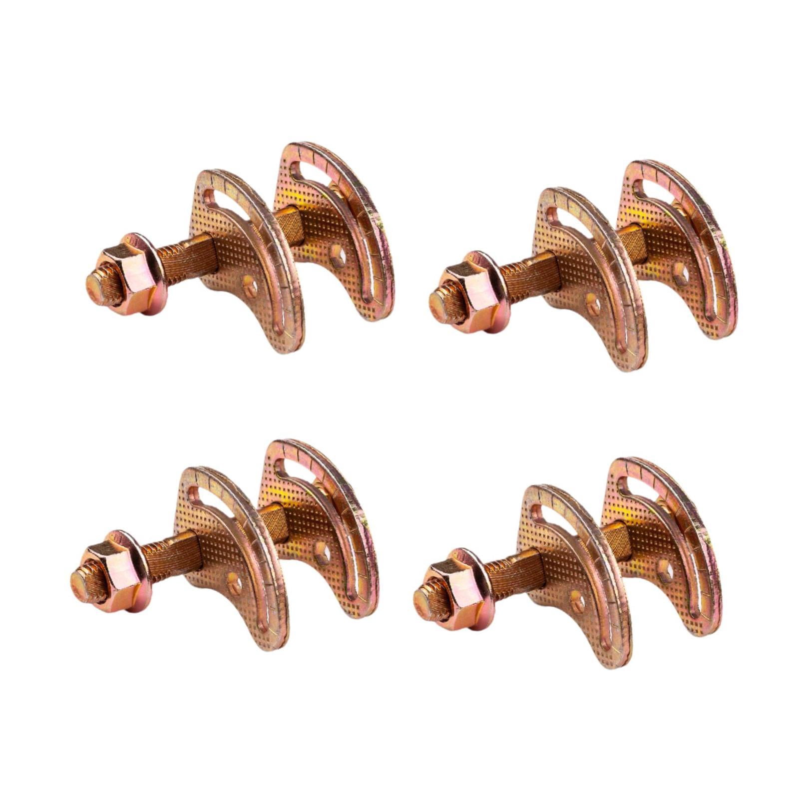 funtasica 4 Pieces cam Bolt Kit KR0026 Stable Performance Sturdy Professional Easy to Install Assembly Accessories Direct Replacement