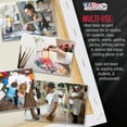 thumbnail image 5 of U.S. Art Supply 16" x 20" Gallery Depth 1-1/2" Profile Stretched Canvas 3-Pack - Acrylic Gesso Triple Primed 12-ounce 100% Cotton Acid-Free Back Stapled, 5 of 8