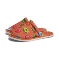 thumbnail image 2 of Chochili Men Donut Home Slippers Orange Torquoise Lightweight Silent Walk, 2 of 5