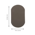 thumbnail image 2 of Weiweiguan 10Pcs Iron On Patch Elliptical Jeans Cloth Patch Simple Clothes Elbow Appliques, 2 of 7