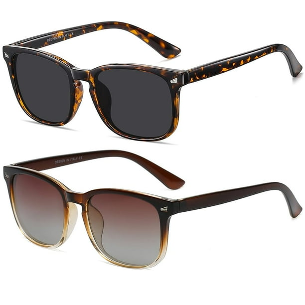 Gafas de sol DUSHINE polarizadas de estilo retro clásico para