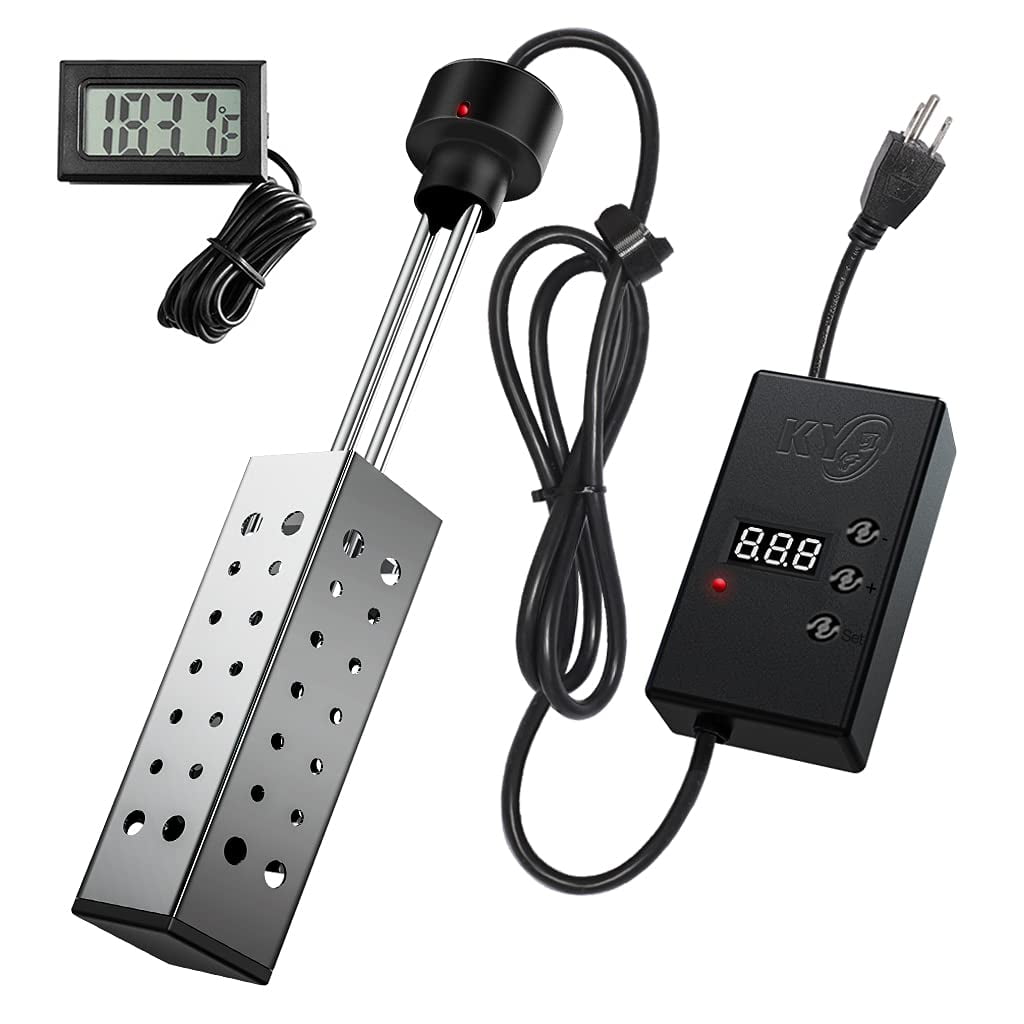 Bucket Heater Immersion Water Heater 1500W Hot Tub Water Heater with