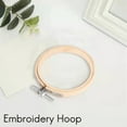 thumbnail image 4 of 20 Pieces 3 Inch Bamboo Embroidery Hoops Round Wooden Circle Hoop Round Ring For Art Craft Handy Sewing, 4 of 8