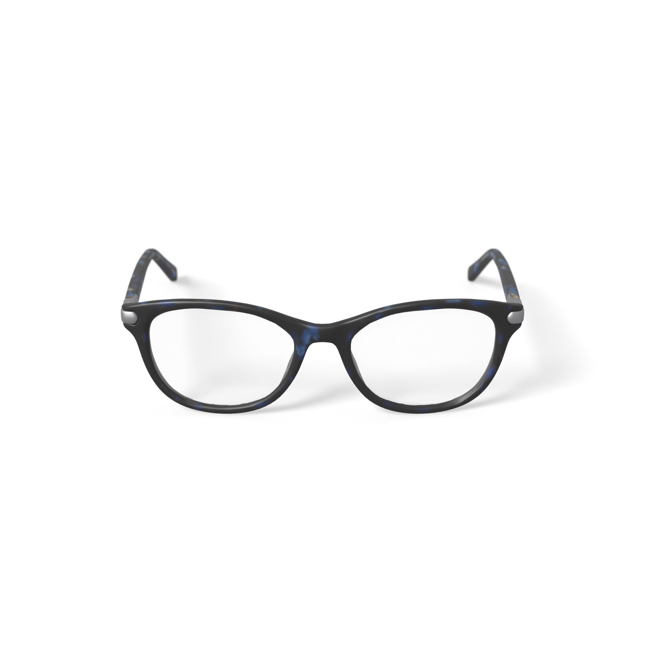 Love by Ellen DeGeneres Womens Prescripton Eyeglasses, Aurora, Lapis, 54-16-140, with Case