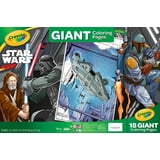 Crayola Star Wars Giant Coloring Pages, 18 Pages, Gifts for Boys & Girls - Walmart.com