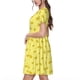 thumbnail image 2 of Balery Cheese 1 Vestidos sueltos de manga corta para mujer, vestidos de verano 2025, vestidos casuales de corte A con vuelo., 2 of 6