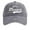 Grey, variant on Women's Vintage Washed Denim Printed Baseball Cap