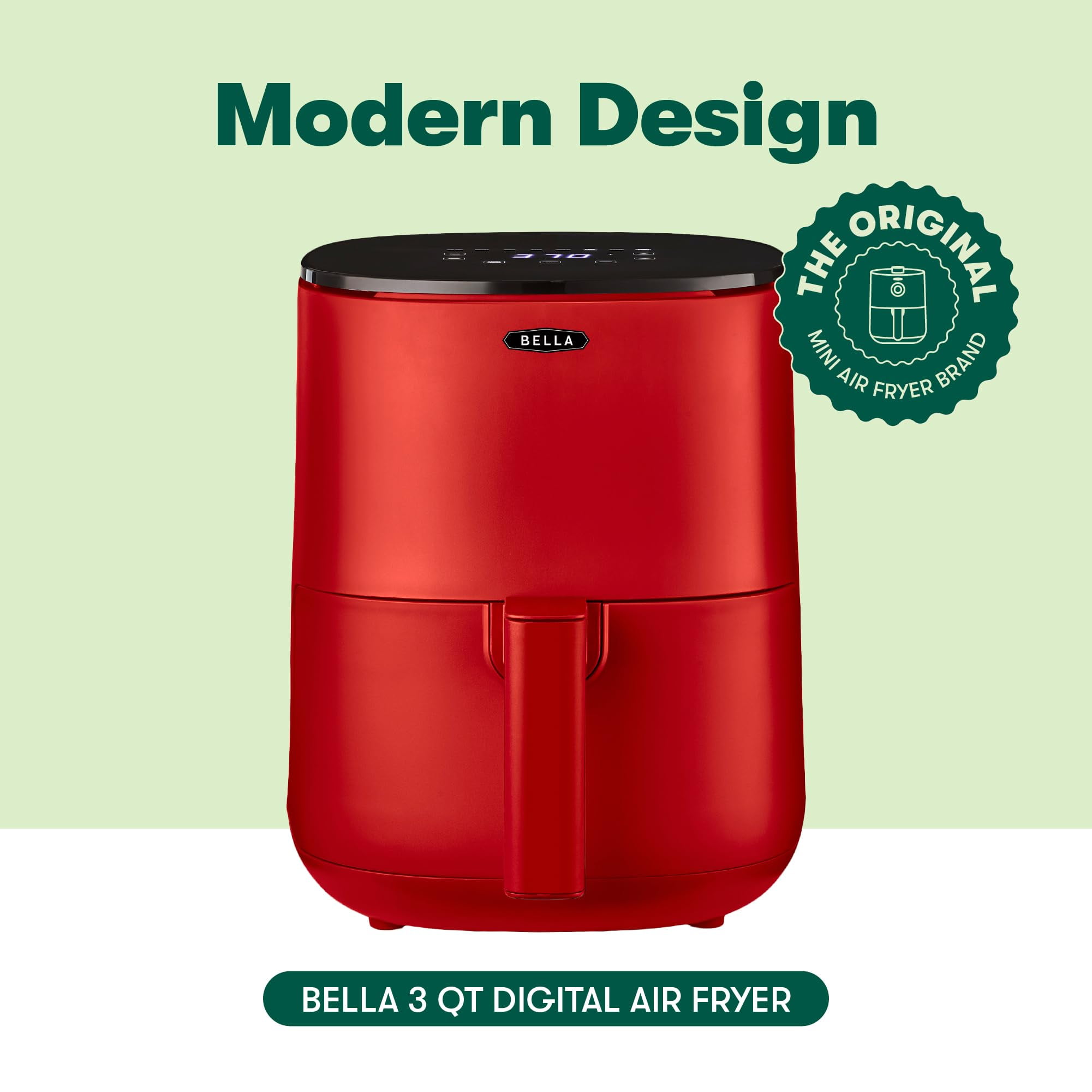 BELLA Qt Touchscreen Air Fryer Oven and 5-in-1 Multicooker