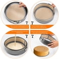 thumbnail image 5 of Food Grade Silicone Cake Release Mats, 2 Sets Non-Stick Baking Essential, 5 of 7