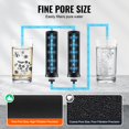 thumbnail image 4 of STAWAY Coconut Activated Carbon Water Filter - 99.9% Chlorine Removal, High-Efficiency Gravity Filter Replacement, 6000 Gallons, Compatible with Berkey & More, 4 of 9