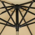 thumbnail image 2 of Parasol de marché octogonal Mirage II 9-ft à autoinclinaison - Canopée Breez-Tex, 2 of 9
