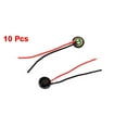 thumbnail image 2 of Unique Bargains 10 Pcs 2-Wire Leads Electret Condenser Microphone Cartridge Pick-up 4mm x 2mm, 2 of 2