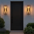 thumbnail image 3 of 14905BK Hinkley Lighting Cordillera - 1 Light Large Outdoor Wall Mount Lantern-Black Finish, 3 of 8