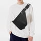 thumbnail image 5 of Bolso Pecho A La para Hombre Riñonera Pequeña Riñonera Gran Capacidad (negro Izquierdo), 5 of 6