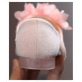 thumbnail image 4 of Promotion! Child Beaded Little Flowers Leather Shoes Girls Princess Shoes Middle And Small Children Crystal Soft Bottom Dancing Shoes, 4 of 6