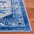 thumbnail image 4 of SAFAVIEH Brentwood Clotilda Oriental Area Rug, Ivory/Blue, 5'3" x 7'6", 4 of 12