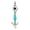 Blue, variant on Yammee Bright LED Fishing Light Octopuses Hook Barbless Design Light weight for Outdoor Family Fishing Trip
