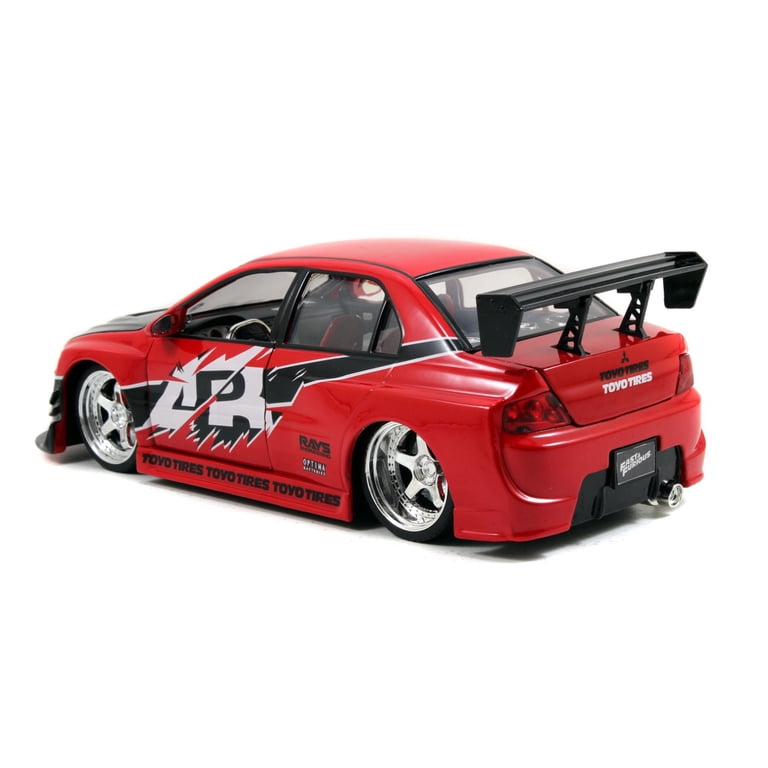 Fast & Furious Toy Car: Sean's Red Mitsubishi Lancer Evolution