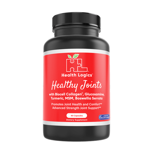 Health Logics Healthy Joints Joint Supplement with BioCell Collagen
