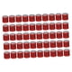 thumbnail image 5 of 50 anillos para patas de paloma de carreras 2023, numerados para aves, de 8 mm, reutilizables, para palomas Rojo, 5 of 9