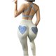 thumbnail image 1 of Pantalones capris de cintura alta para correr para mujer Pantalones de yoga deportivos de secado rápido Fridja  hfkajh98748, 1 of 5