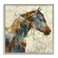 thumbnail image 5 of Stupell Industries Abstract Horse Layered Blocked Strokes Earth Tones Painting Gray Framed Art Print Wall Art, Design by Scott Brems, 5 of 5