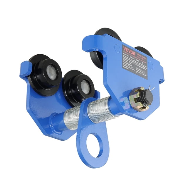Carretilla manual VEVOR con capacidad de carga de 1 tonelada para I-Beam de 2,5 a 7 pulgadas