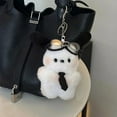 thumbnail image 6 of Pochacco Plush Pendant Sanrio Soft Stuffed Doll Keychains Cute Cartoon Furry Toy Ornaments Kawaii Car Pendants Gifts for Friends, 6 of 16