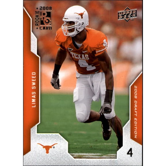 2008 Upper Deck Draft Edition #64 Limas Sweed RC NFL Football Trading Card