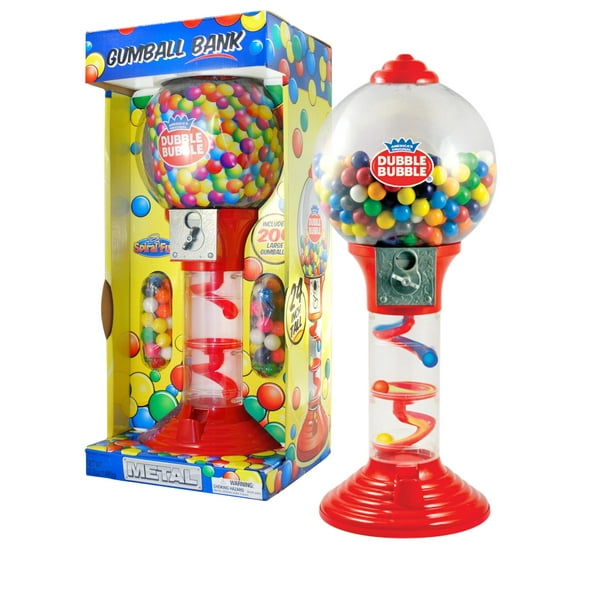 Dubble Bubble 24" Gumball Machine w/ 200PCS Gumballs