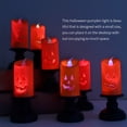 thumbnail image 1 of Candle Light Pumpkin Shape LED Light Flameless Decoration Desktop Light; Halloween Lamp for Halloween, 1pc, 1 of 6