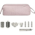 thumbnail image 2 of Wrongduck Travel Case for Dyson Airwrap and Shark FlexStyle, Hair Dryer Brush Storage Bag, Flat Iron and Curling Iron Organizer with Wide Opening, Purple, 2 of 8