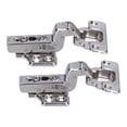thumbnail image 1 of Cabinet Hinges, 2 Sets 105 Degree Overlay Hinges Silent Spring Design Universal  For Cupboard For Kitchen For Wardrobe, 1 of 8