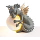 thumbnail image 3 of ER Estatua de animal de dragón para decoración del hogar, patio, dragón de meditación, esculturas de dinosaurios de resina y estatuas de jardín, luces LED, estatua de jardín, dragón de meditación Excelente Rendimiento, 3 of 5