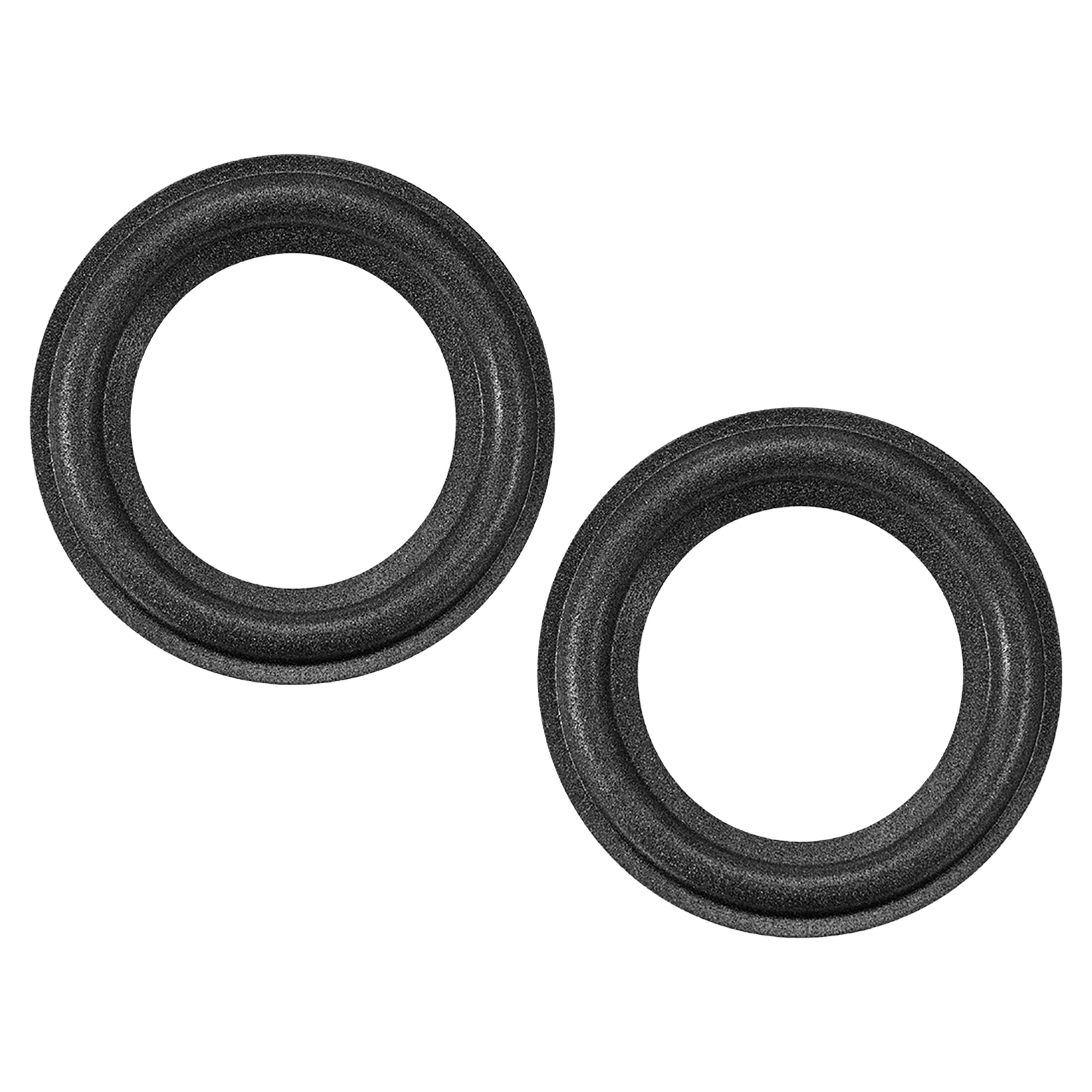 2 Anneaux En Mousse Pour Haut-parleur - 4,5 Pouces - Noir - Réparation DIY - 13