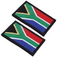 thumbnail image 2 of Miangastore Écusson Drapeau Écusson Rectangulaire Multicolore 2 Pcs 3.14x1.97x0.16 Po, 2 of 8