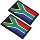 thumbnail image 5 of 2 adornos de Sudáfrica, apliques de la bandera de Sudáfrica, parche decorativo de reemplazo para el brazo., 5 of 7